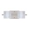 Besa Lighting Paolo Vanity, Opal-Frost, Satin Nickel Finish, 2x5W LED 2WS-787399-LED-SN - alternate 1
